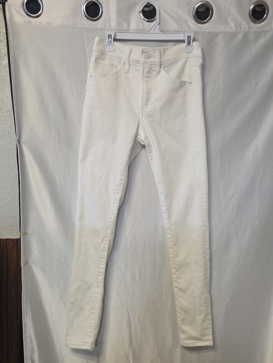 Express Denim - Express Women’s White Skinny Jeans Size 00 [1667] 26x27 In